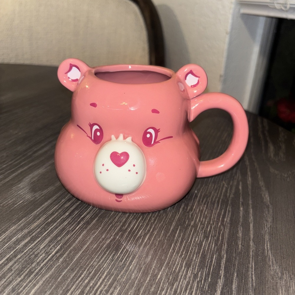 Care Bear Cheer Ceramic Mug Pink‎